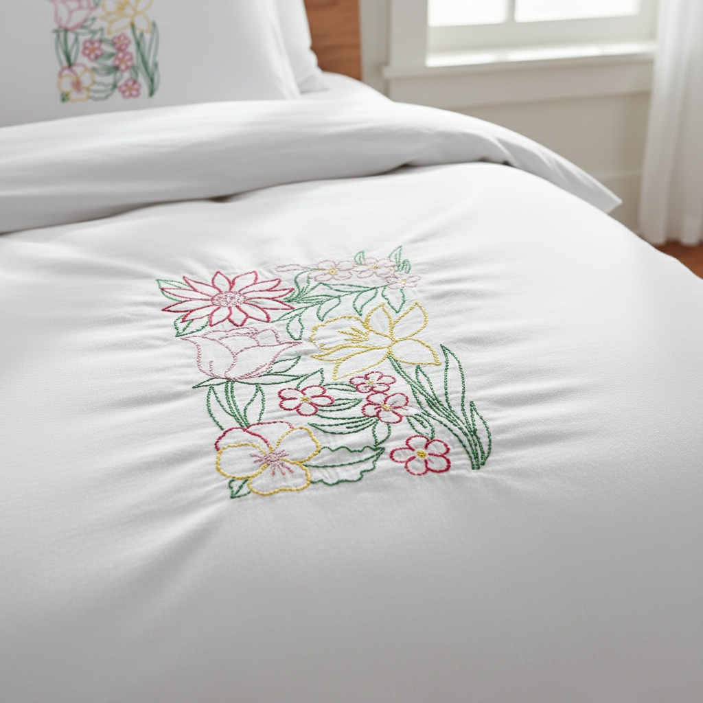 Light Spring Blossoms Embroidery - Image 9