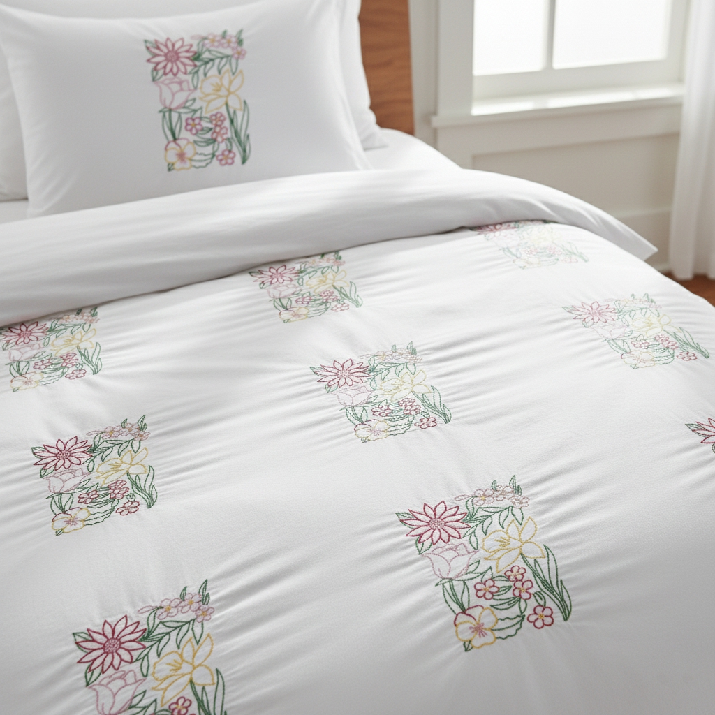 Light Spring Blossoms Embroidery - Image 8